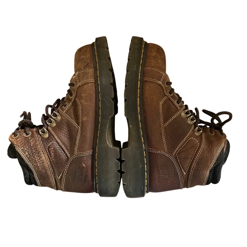 Dr. Doc Martens Ironbridge Leather Heavy Duty Work Boots Steel‎ Toe Size M7/L8